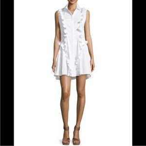 Alexis White Ruffle Druss